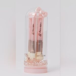 Impressions Vanity Co. Sanrio Hello Kitty Kawaii Icon 6-Piece Makeup Brush Set
